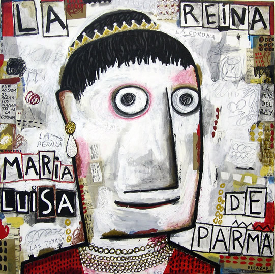 The Queen María Luisa of Parma