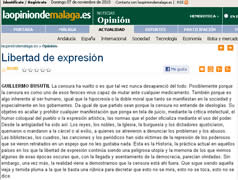La Opinión de Málaga. 7-11-2010